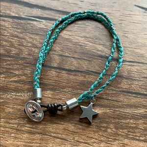 Fossil Turquoise star bracelet